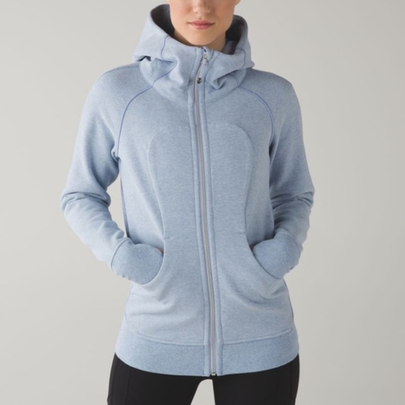 lululemon athletica Tops - Lululemon Scuba Hoodie III Heathered Lullaby